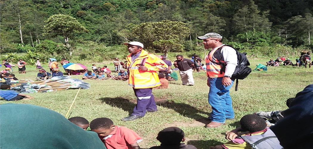 ExxonMobil PNG assists with restoration of food gardens in Hela Province 