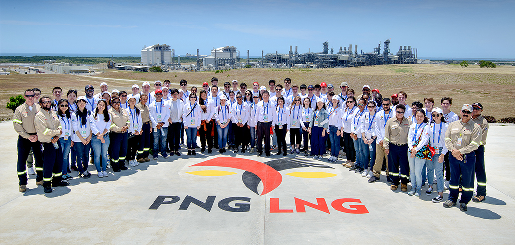 APEC Voices of the Future representatives visit PNG LNG Plant