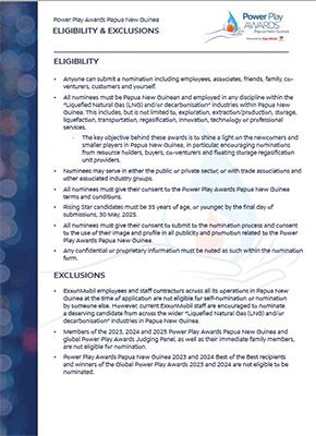 Eligibility and Exclusions