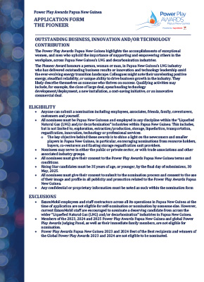 The Pioneer PDF Application